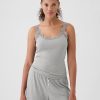 Pyjama-Tanktop mit Mini-Rippspitze