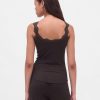 Pyjama-Tanktop mit Mini-Rippspitze