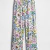 Pyjamahose aus Leinenmischung