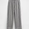 Pyjamahose aus Leinenmischung