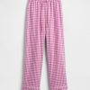 Pyjamahose aus Leinenmischung