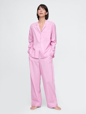 Pyjamahose aus Popeline