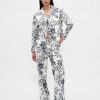 Pyjamahose aus Popeline Pyjamahose aus Popeline