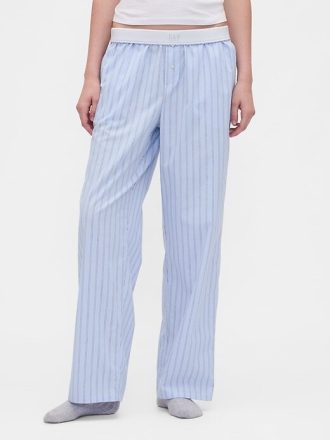Pyjamahose aus Popeline