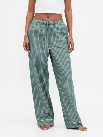 Pyjamahose aus Popeline