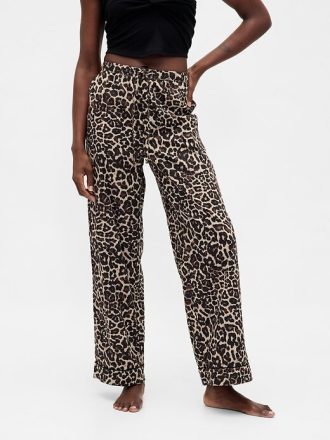 Pyjamahose aus Popeline