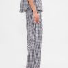 Pyjamahose aus Popeline Pyjamahose aus Popeline