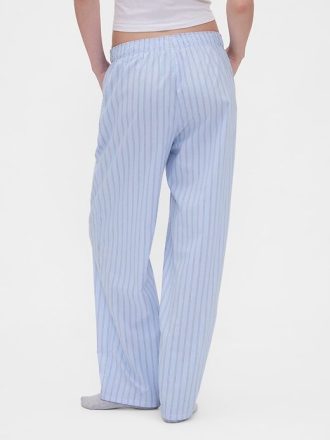 Pyjamahose aus Popeline