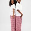 Pyjamahose aus recyceltem Flanell für Kinder