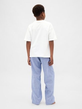 Pyjamahose aus recyceltem Flanell für Kinder