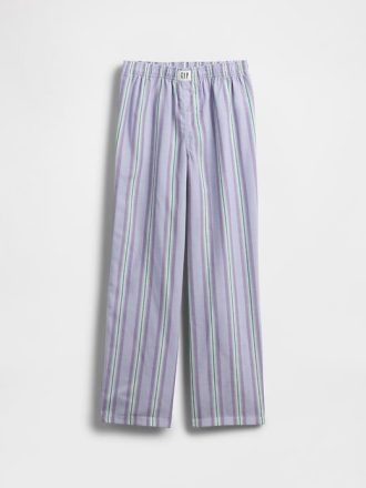 Pyjamahose aus recycelter Popeline für Kinder