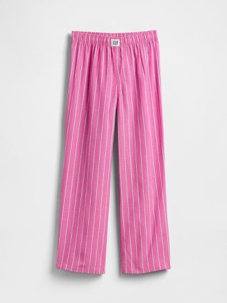 Pyjamahose aus recycelter Popeline für Kinder