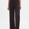 Pyjamahose mit Mini-Ripp und weitem Bein Pyjamahose mit Mini-Ripp und weitem Bein