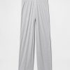 Pyjamahose mit Mini-Ripp und weitem Bein Pyjamahose mit Mini-Ripp und weitem Bein
