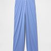 Pyjamahose mit Mini-Ripp und weitem Bein Pyjamahose mit Mini-Ripp und weitem Bein