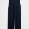 Pyjamahose mit Mini-Ripp und weitem Bein Pyjamahose mit Mini-Ripp und weitem Bein