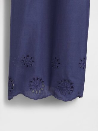 Pyjamahose mit Ösensaum