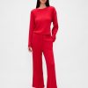Pyjamahose mit Waffelmuster und weitem Bein Pyjamahose mit Waffelmuster und weitem Bein