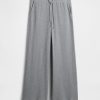Pyjamahose mit Waffelmuster und weitem Bein Pyjamahose mit Waffelmuster und weitem Bein