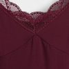 Pyjamakleid aus Modal mit Spitzenbesatz Pyjamakleid aus Modal mit Spitzenbesatz