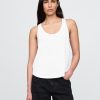 Racerback-Tanktop aus Leinenmischung Racerback-Tanktop aus Leinenmischung