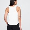 Racerback-Tanktop aus Leinenmischung Racerback-Tanktop aus Leinenmischung