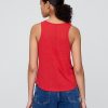 Racerback-Tanktop aus Leinenmischung Racerback-Tanktop aus Leinenmischung