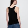 Racerback-Tanktop aus Leinenmischung Racerback-Tanktop aus Leinenmischung