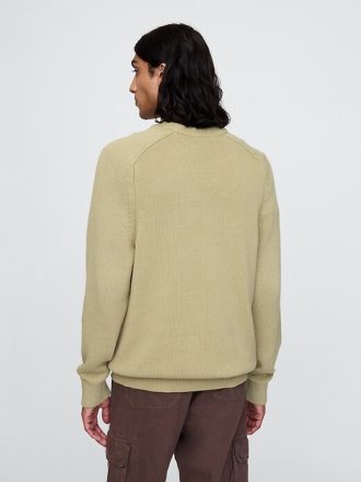 Raglan-Pullover mit Rundhalsausschnitt