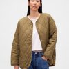 Recycelte, leichte, übergroße Stepp-Innenjacke Recycelte, leichte, übergroße Stepp-Innenjacke