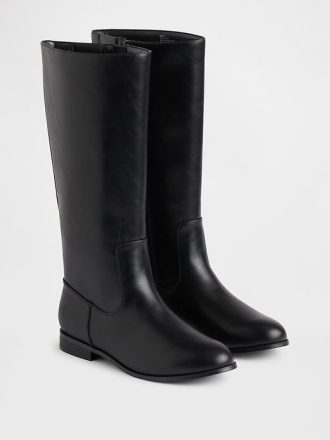 Reitstiefel aus veganem Leder