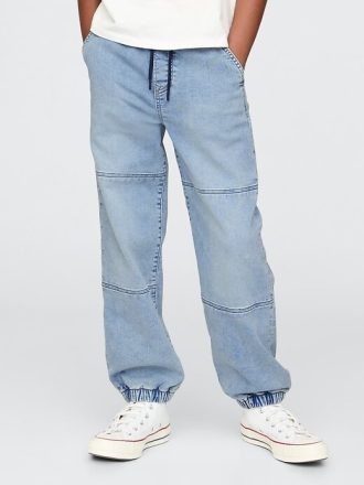 Relaxed Easy Jeans aus Strick für Kinder