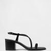 Riemchensandalen mit Blockabsatz Riemchensandalen mit Blockabsatz