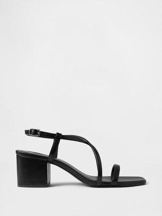 Riemchensandalen mit Blockabsatz