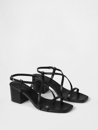 Riemchensandalen mit Blockabsatz