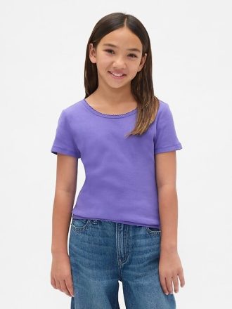 Ripp-T-Shirt für Kinder