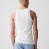 Rippen-Tanktop (2er-Pack)