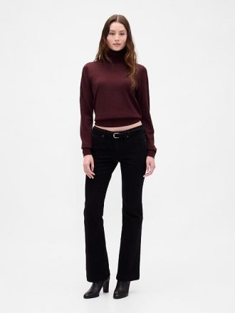 Rollkragenpullover aus Merinowolle