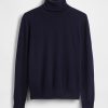 Rollkragenpullover aus Merinowolle