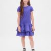 Rüschenkleid mit tiefer Taille für Kinder Rüschenkleid mit tiefer Taille für Kinder