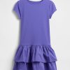 Rüschenkleid mit tiefer Taille für Kinder Rüschenkleid mit tiefer Taille für Kinder