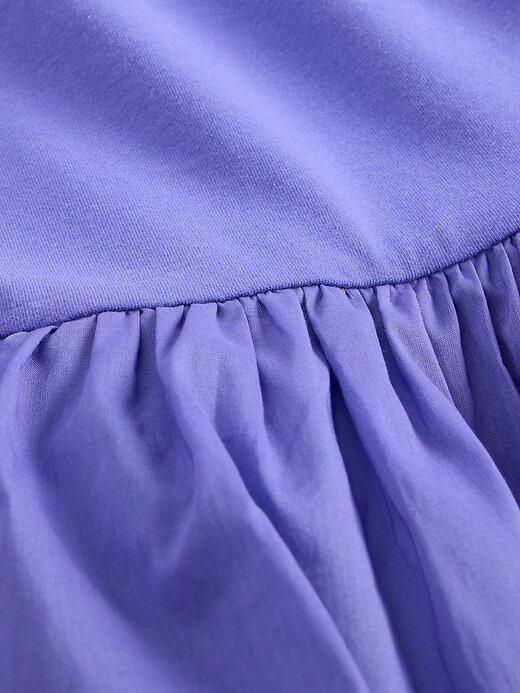 Rüschenkleid mit tiefer Taille für Kinder Rüschenkleid mit tiefer Taille für Kinder