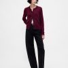 Rundhals-Cardigan aus 100 % Baumwolle Rundhals-Cardigan aus 100 % Baumwolle