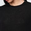 Rundhals-Shell-Tanktop aus Leinenmischung