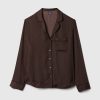 Satin-Pyjama-Shirt