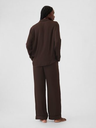 Satin-Pyjamahose