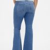Schlagjeans mit niedriger Taille Schlagjeans mit niedriger Taille