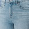 Schlagjeans mit niedriger Taille