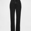 Schmale, gerade Crop-Jeans im Stil der 90er mit hohem Bund