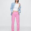 Schmale, gerade Jeans mit hohem Bund im 90er-Stil Schmale, gerade Jeans mit hohem Bund im 90er-Stil